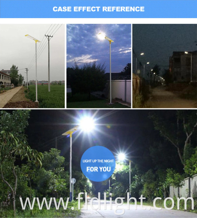 0 electricity charge solar street lamp